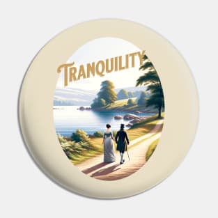 Tranquility, Regency Era Pin