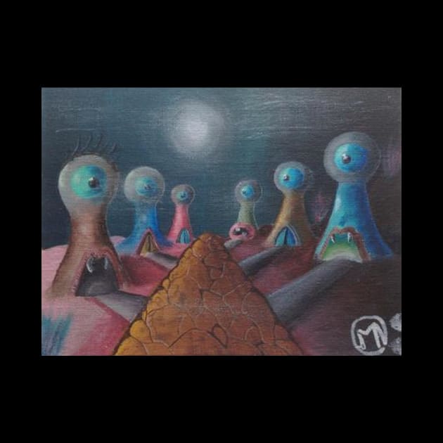 Eyeball Tower Town by ManolitoAguirre1990