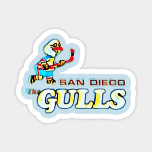 San Diego Gulls Hockey Magnet