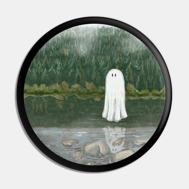 Haunted ghost lake circle Pin by AnnaEleCreate