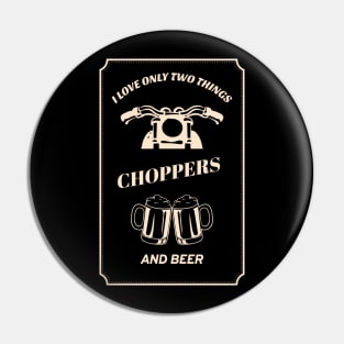 I only love choppers and beer motorcycle chopper bobber quote Pin