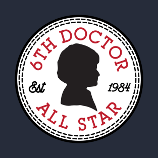 Converse All Star Sixth Doctor Who T-Shirt