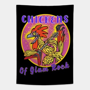 Chickens of glam rock Tapestry