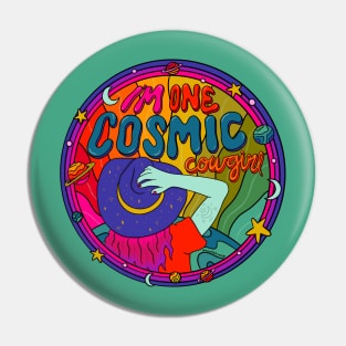 Cosmic Cowgirl Pin