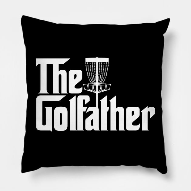 Disc Golf Father Pillow by CTShirts