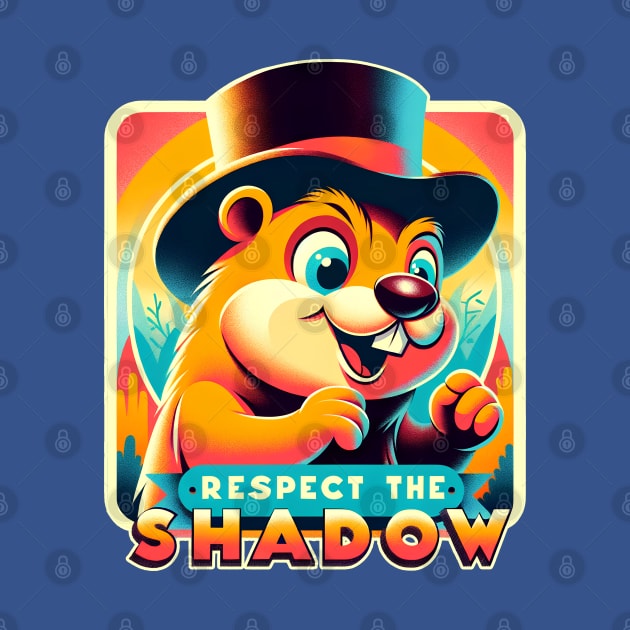 Groundhog Day Respect The Shadow by E