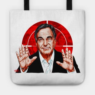 Oliver Stone - An illustration by Paul Cemmick Tote