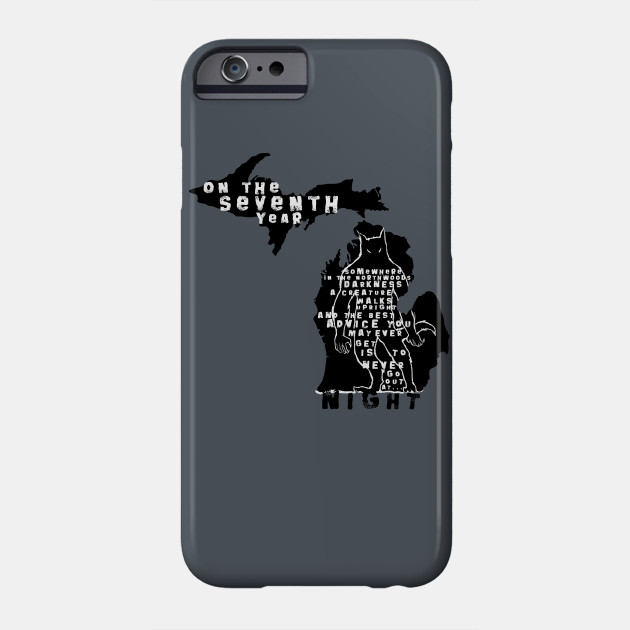 A Sasquatch Silhouette in The North iPhone 11 case A Sasquatch Silhouette in The North iPhone 11 case