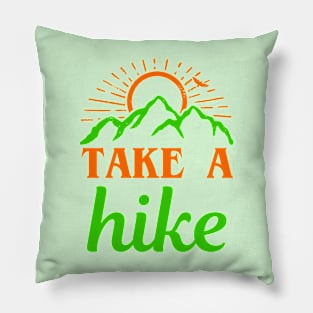 Hike Mountains Pillow