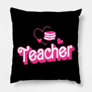 Retro Teacher Gifts Womens Funny Teacher Pillow