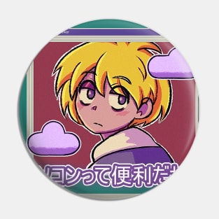 Vaporwave aesthetic windows 95 anime Pin