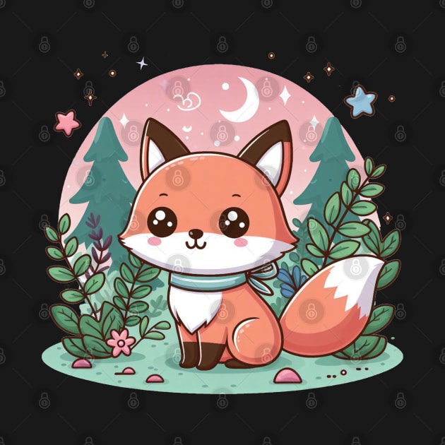 Cute Fox by The Art-Mart