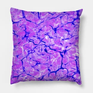 Circuits Abstract in Purples Pillow