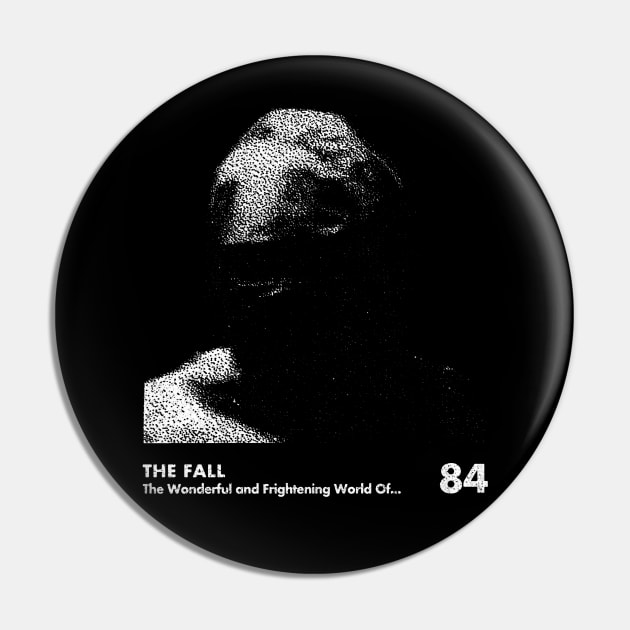 The Fall / Minimalist Graphic Artwork Design Pin by saudade