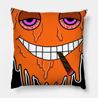 Slimeguy(Orange) Pillow