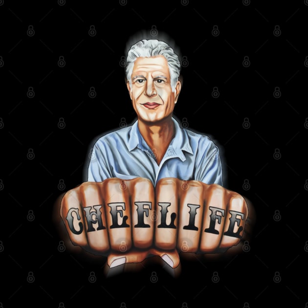 THUG LIFE CHEF BOURDAIN by LuckYA