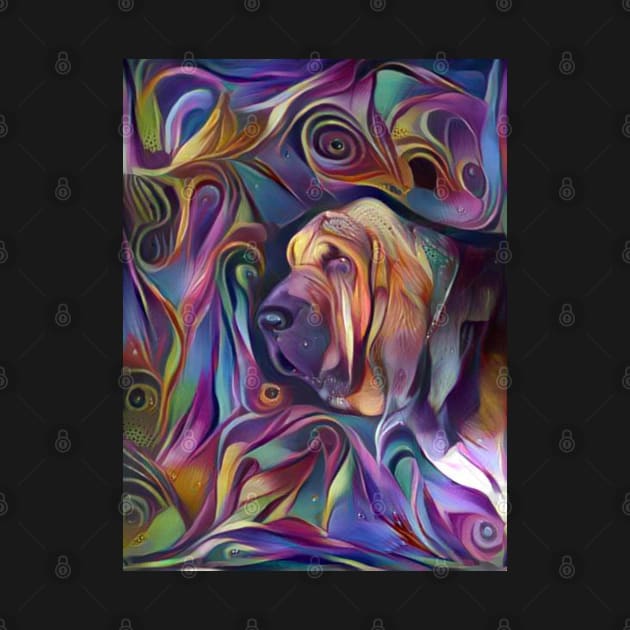 Bloodhound Dog Fantasy by nounejm