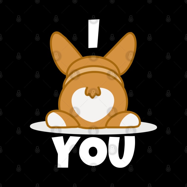 I Love You Corgi by ricricswert