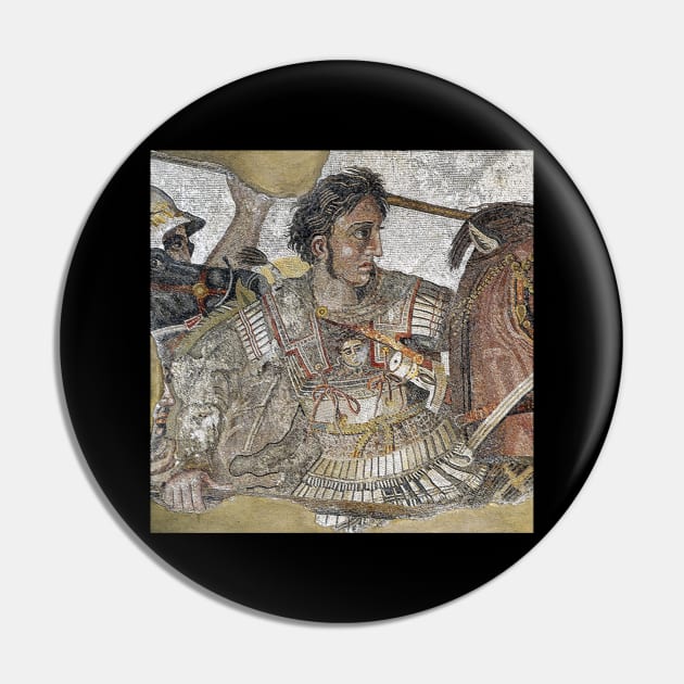 Alexander The Great Mozaic Pin by Embrace Masculinity