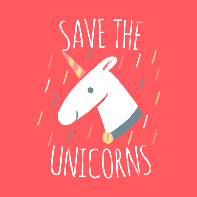 SAVE THE  UNICORNS by Khatii