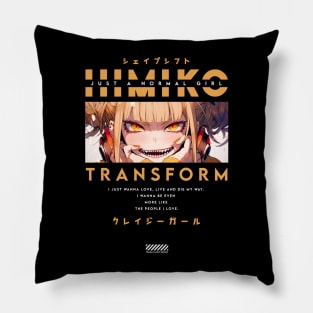 Crazy Anime Girl Pillow