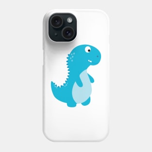 Cute blue Dino Phone Case