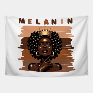 Shades Of Melanin Queen Tapestry