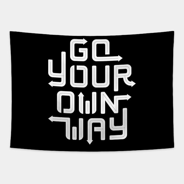 Go Your Own Way. Tapestry by bjornberglund