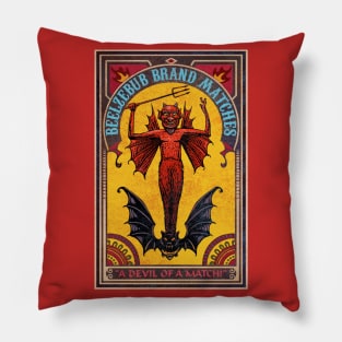 Beelzebub Matches Pillow