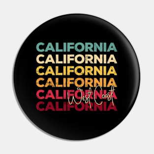 California Surf Surfing Pin