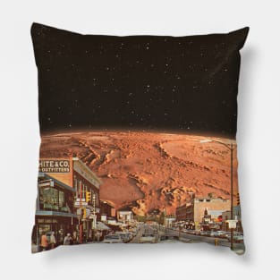 Mars city Pillow