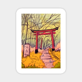 The Japanese Garden Magnet