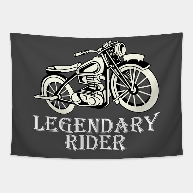 Legendary Rider Tapestry by LAMUS