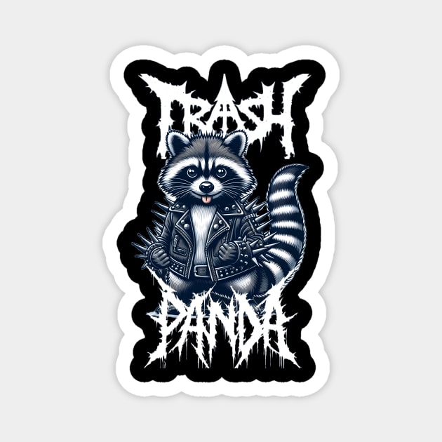 trash panda Magnet by NightvisionDesign