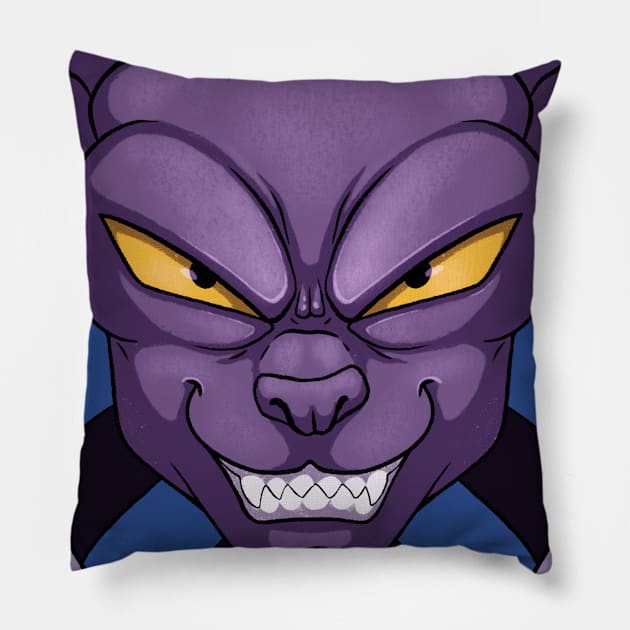 God of Destruction Pillow by JFells