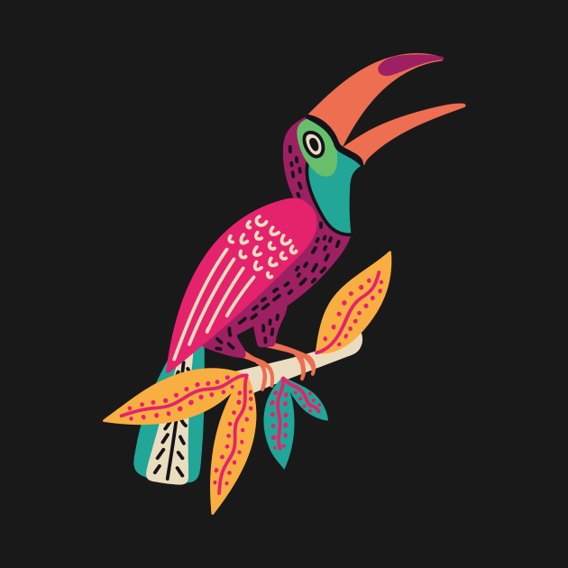 Tropical Toucan by yuliia_bahniuk