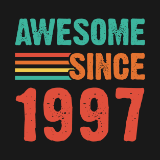 Vintage Awesome Since 1997 T-Shirt