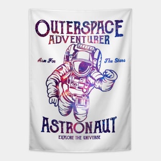 Outerspace Adventurer Tapestry
