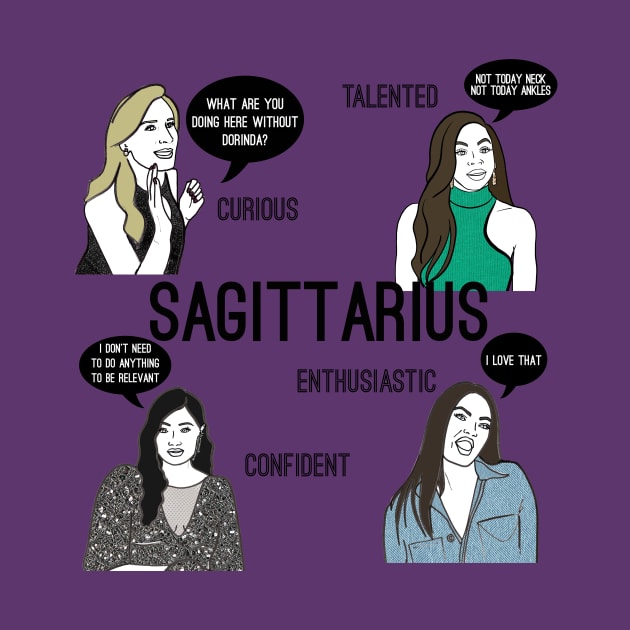 Sagittarius- Bravostrology series by Katsillustration