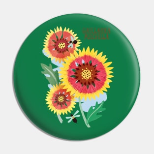 Gaillardia Pulchella Pin