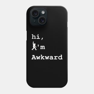 awkward yeti Phone Case