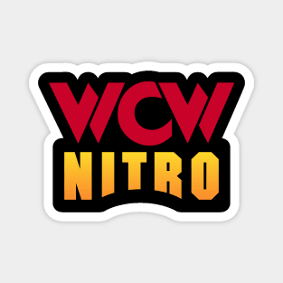 WCW Monday Nitro Logo Magnet