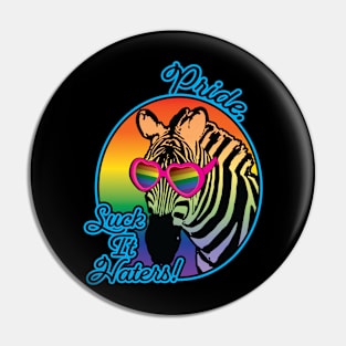 Pride Zebra Pin