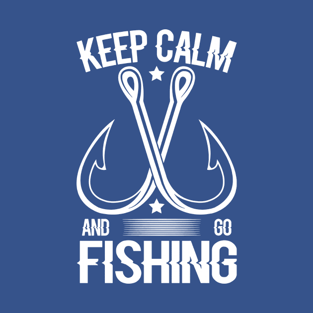 keep calm go fishing 2 by DariusRobinsons