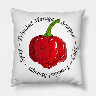 Trinidad Moruga Scorpion Chili Pepper Pillow