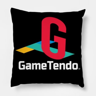 GameTendo 69 Video Game System 90's 2000's Knock Off Brand Logo Parody Pillow