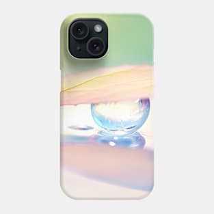 Leaf Water Drop Nature Serene Tranquil Phone Case