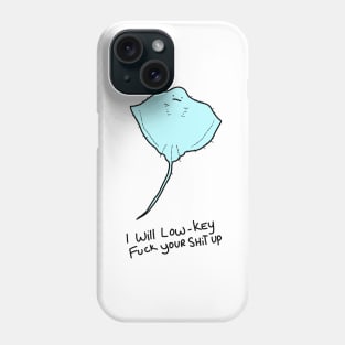 Grumpy Stingray Phone Case