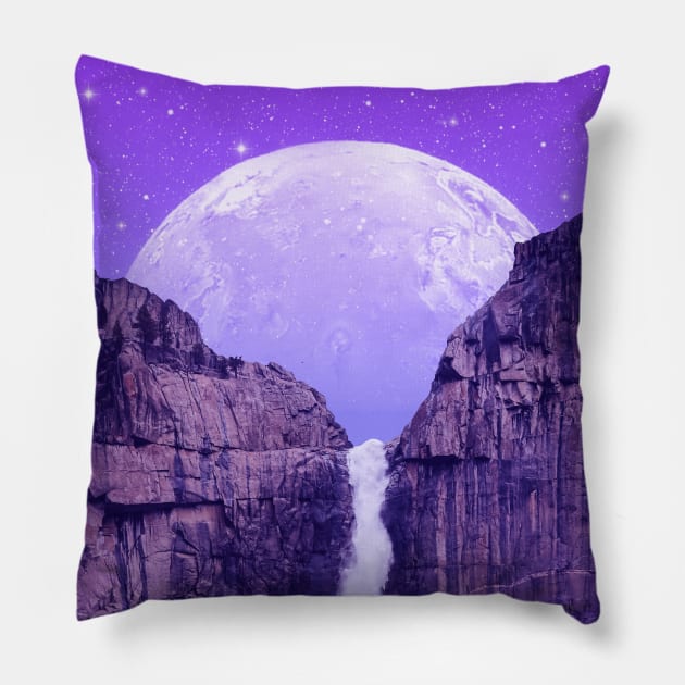 Waterfall Pillow by RiddhiShah