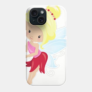 Cute Fairy, Forest Fairy, Magic Fairy, Blonde Hair Phone Case